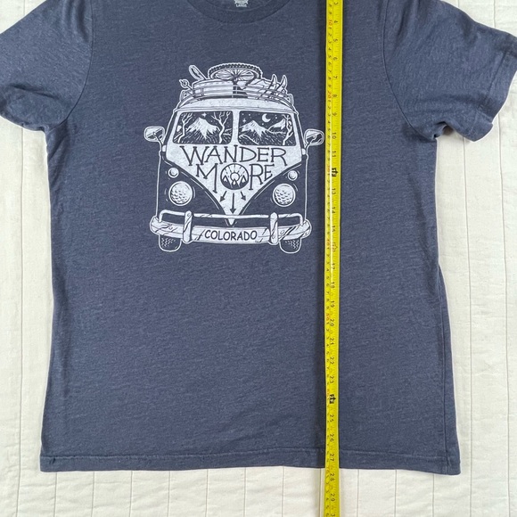 Colorado Wander More Blue VW shirt Large - Picture 5 of 6